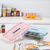 Portable Mini Bento Plastic Refrigerator Fresh Food Storage Boxes Sealed Boxes Small Lunch Picnic Box No insulation