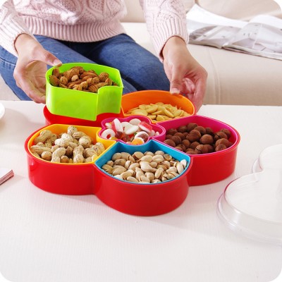 dry fruit tray candy tray Plastic Candy Tray with compartments