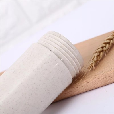 Wheat straw 300ml water bottle biodegradable wheat straw drinking